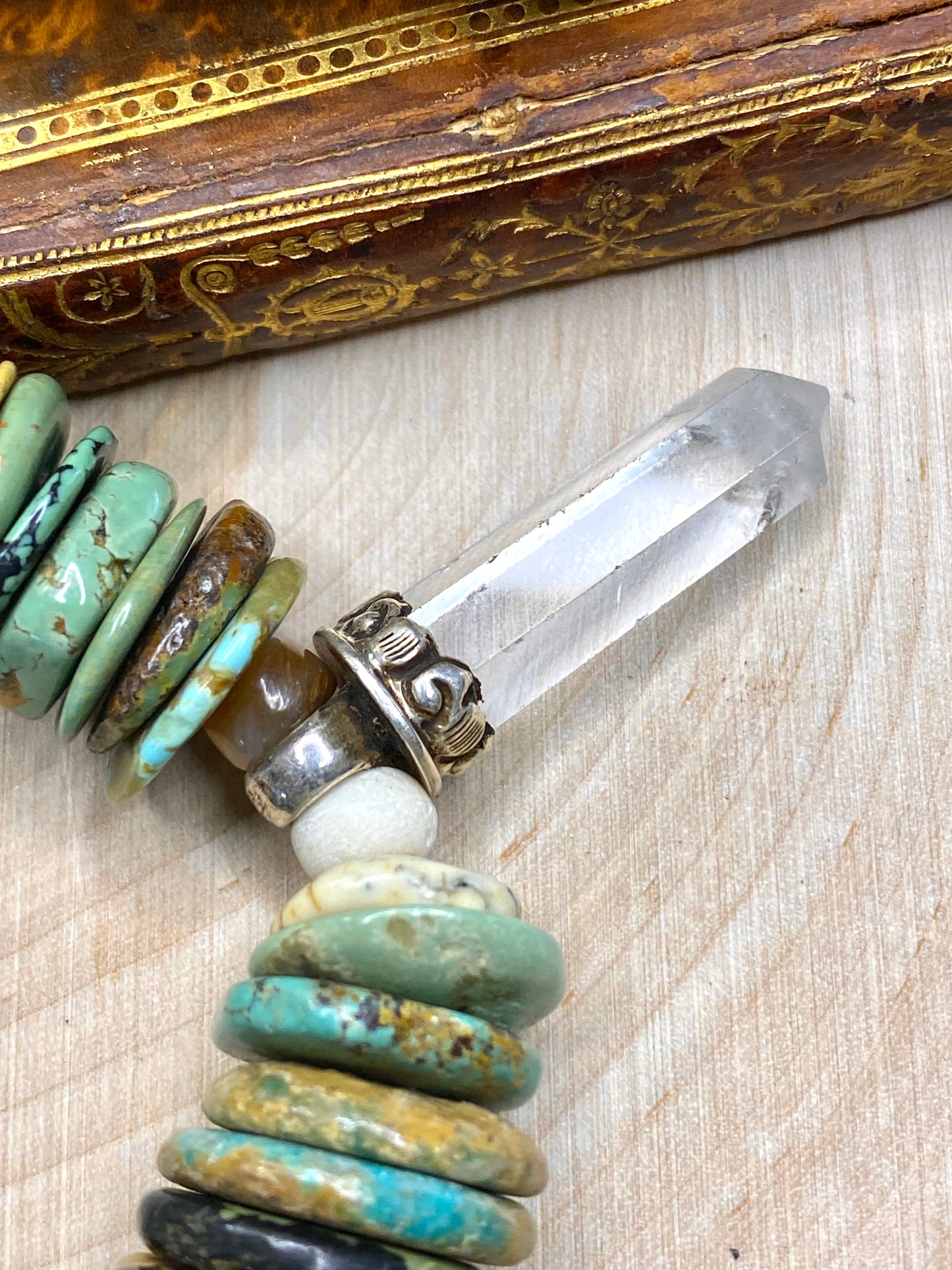 Tibetan Treasure Talisman necklace